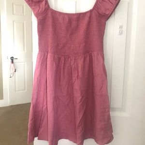 Garage Pink Mini Dress